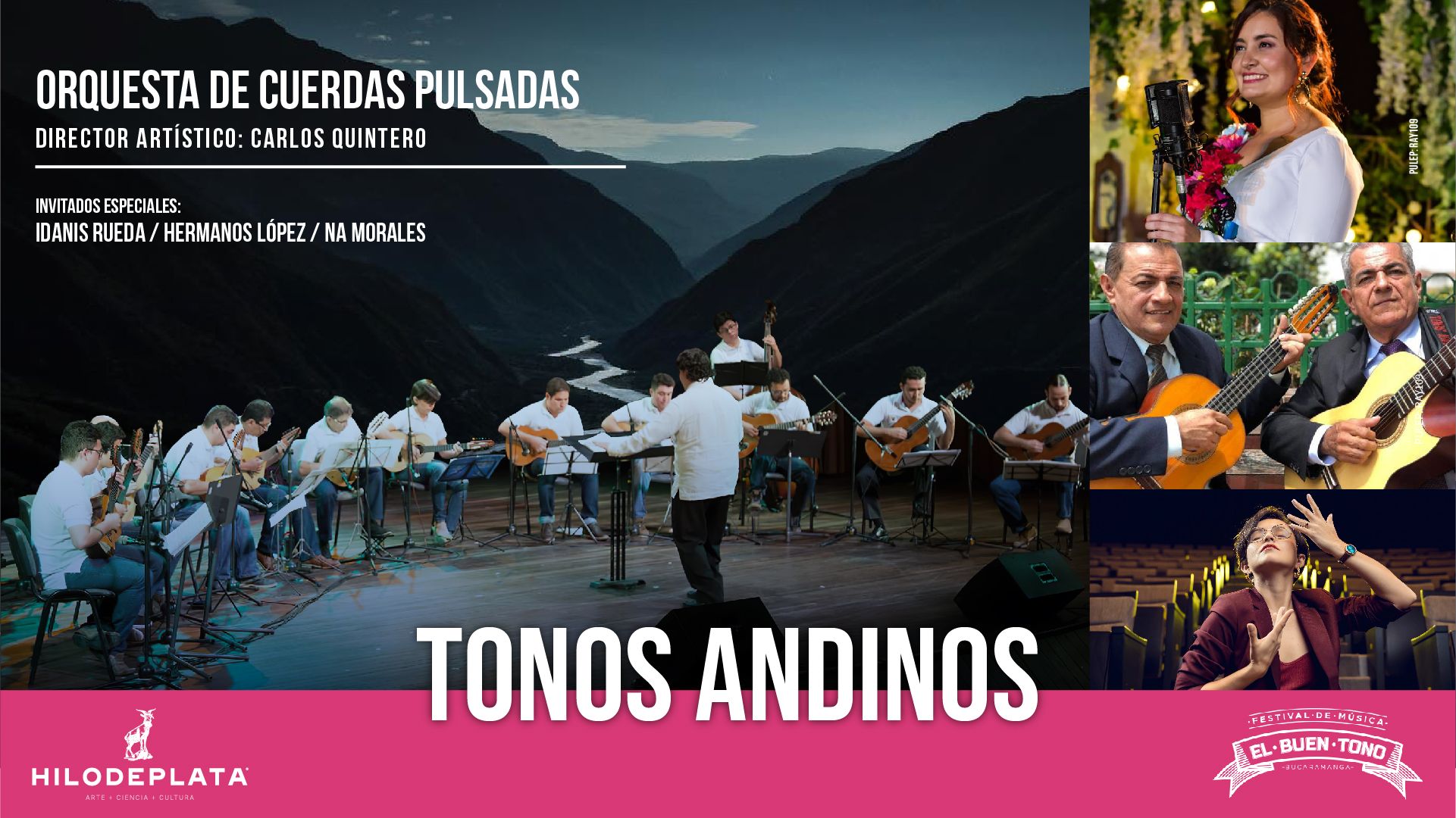 Vamos a musicalizar el Cañón del Chicamocha con la tarde de Tonos Andinos